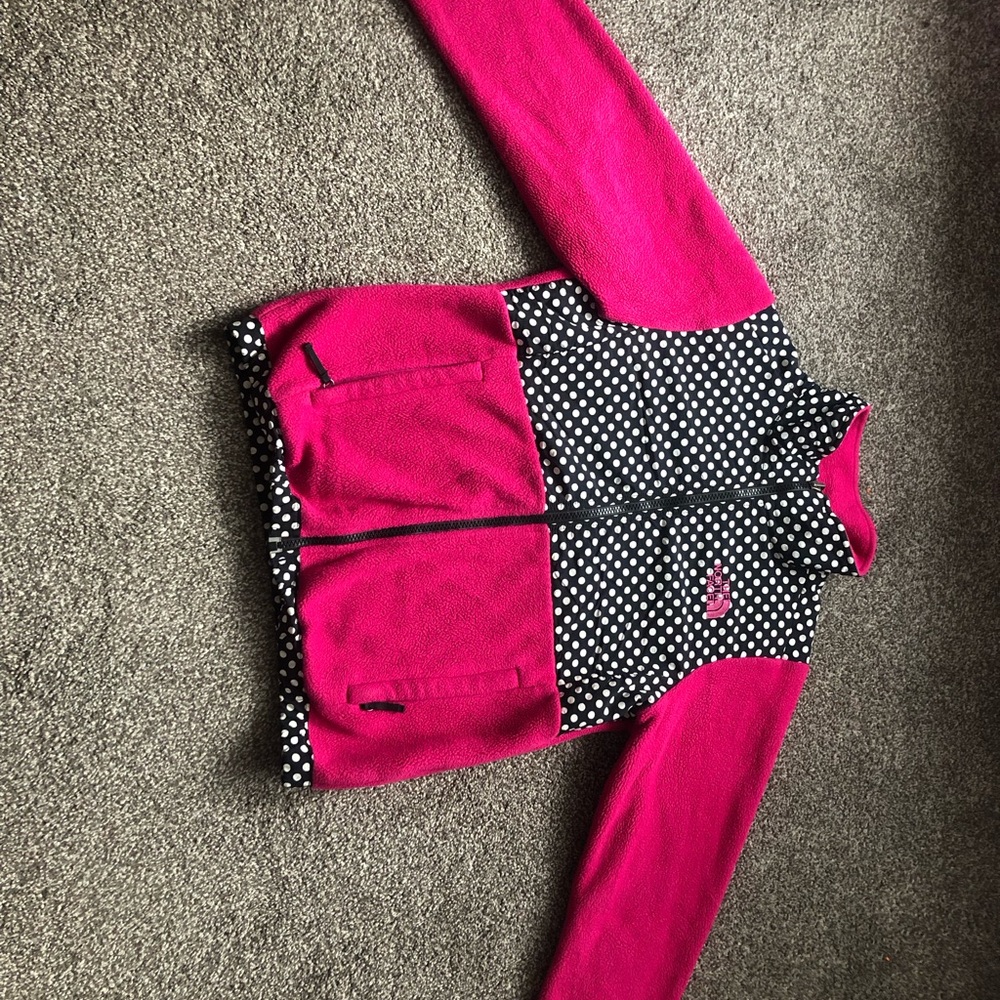 Pink and Black Polka Dot Jacket